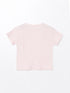 LC Waikiki Crew Neck Printed Short Sleeve Baby Girl T-Shirt